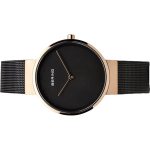 Bering Damen Uhr Armbanduhr Slim Classic - 14531-166 Edelstahl