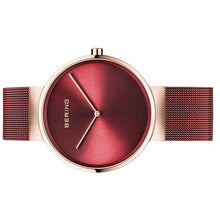 Laden Sie das Bild in den Galerie-Viewer, Bering Unisex Uhr Armbanduhr Classic Collection - 14539-363-1 Meshband