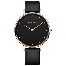 Laden Sie das Bild in den Galerie-Viewer, Bering Damen Uhr Armbanduhr Slim Classic - 14839-462-1 Leder