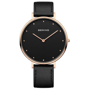 Bering Damen Uhr Armbanduhr Slim Classic - 14839-462-1 Leder