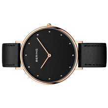 Laden Sie das Bild in den Galerie-Viewer, Bering Damen Uhr Armbanduhr Slim Classic - 14839-462-1 Leder