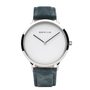 Bering Damen Uhr Armbanduhr - 14937-204-1 Leder