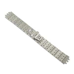 Ingersoll Ersatzband für Uhren Edelstahl Faltschl. o. Anstoß IN8012 Silber 22 mm
