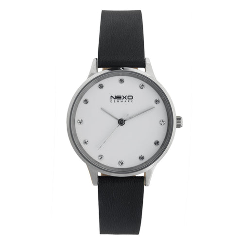 NEXO DENMARK Damen Uhr Armbanduhr Christel Silver 2556L