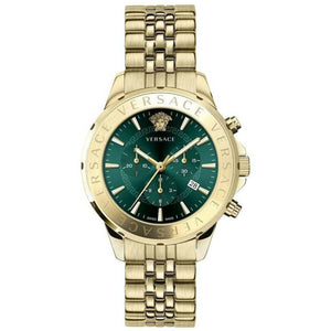 Versace Herren Uhr Armbanduhr Chronograph SIGNAT VEV600619 Edelstahl