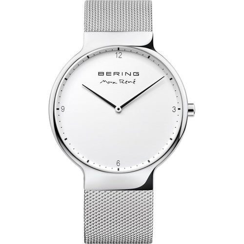 Bering Herren Uhr Armbanduhr Max René - 15540-004-1 Meshband