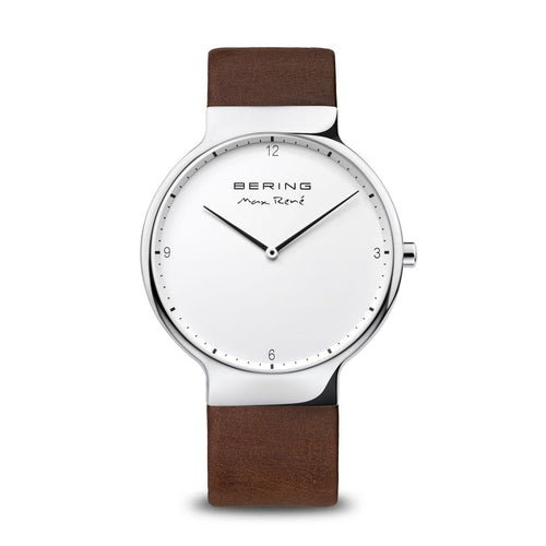 Bering Herren Uhr Armbanduhr Max René - 15540-504 Leder