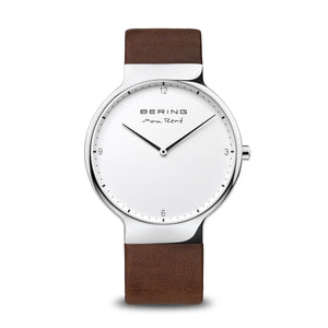 Bering Herren Uhr Armbanduhr Max René - 15540-504 Leder