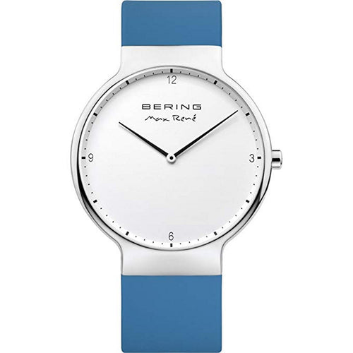 Bering Herren Uhr Armbanduhr Max René  Ultra Slim - 15540-700-1 Silikon