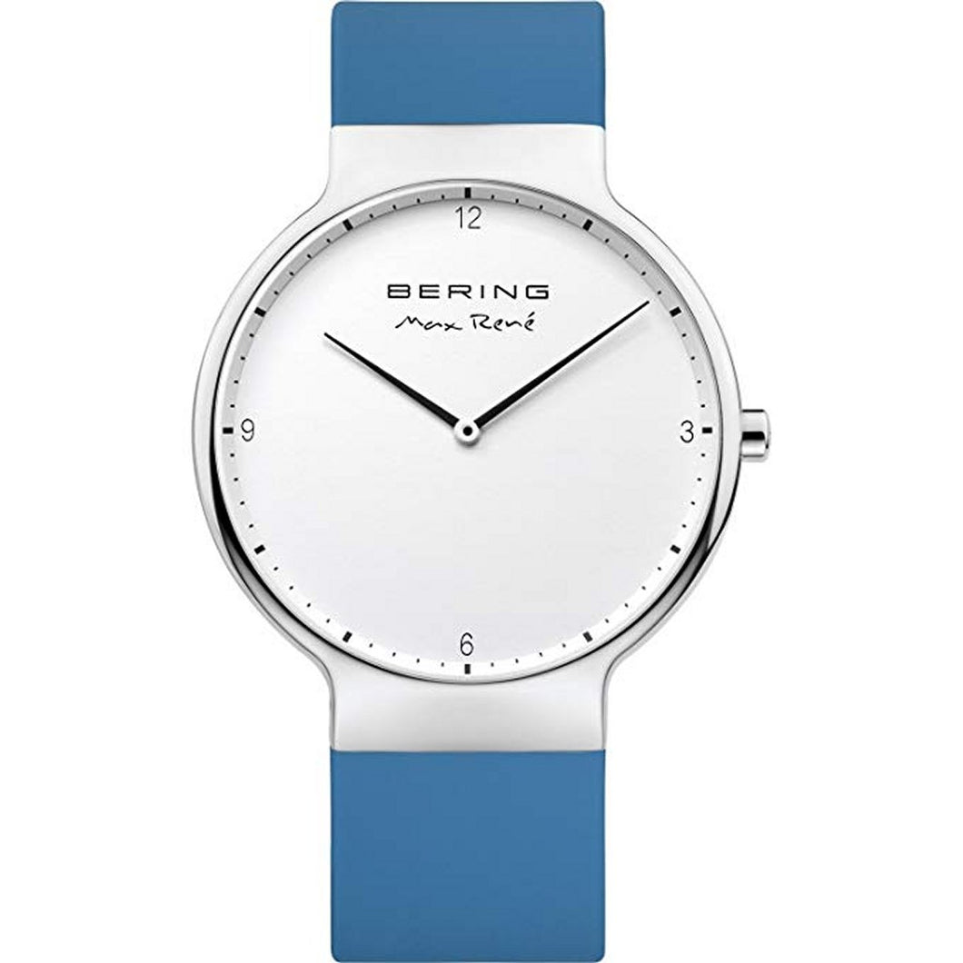 Bering Herren Uhr Armbanduhr Max René  Ultra Slim - 15540-700-1 Silikon