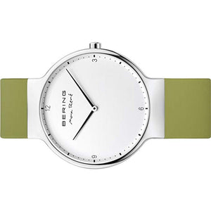 Bering Herren Uhr Armbanduhr Max René  Ultra Slim - 15540-800-1 Silikon