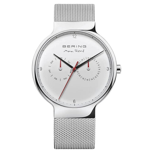 Bering Herren Uhr Armbanduhr Max René  - 15542-004-1 Meshband