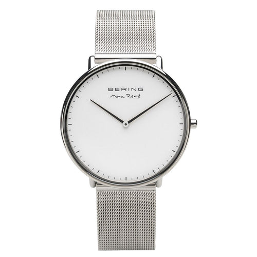 Bering Herren Uhr Armbanduhr Max René  Ultra Slim - 15738-004 Meshband