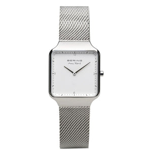 Bering Damen Uhr Armbanduhr Max René  Ultra Slim - 15832-004-1 Meshband