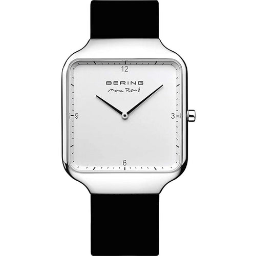 Bering Herren Uhr Armbanduhr Max René Ultra Slim - 15836-404 Silikon