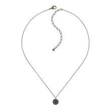 Laden Sie das Bild in den Galerie-Viewer, Konplott Halskette Collier Spell on You green antique brass