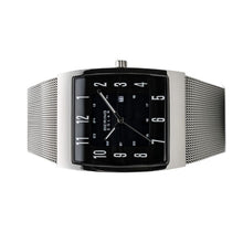 Laden Sie das Bild in den Galerie-Viewer, Bering Herren Uhr Armbanduhr Solar Ultra Slim 16433-002 Meshband