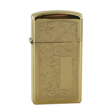 Laden Sie das Bild in den Galerie-Viewer, Zippo Feuerzeug Modell 1652B Slim Brass Venetian