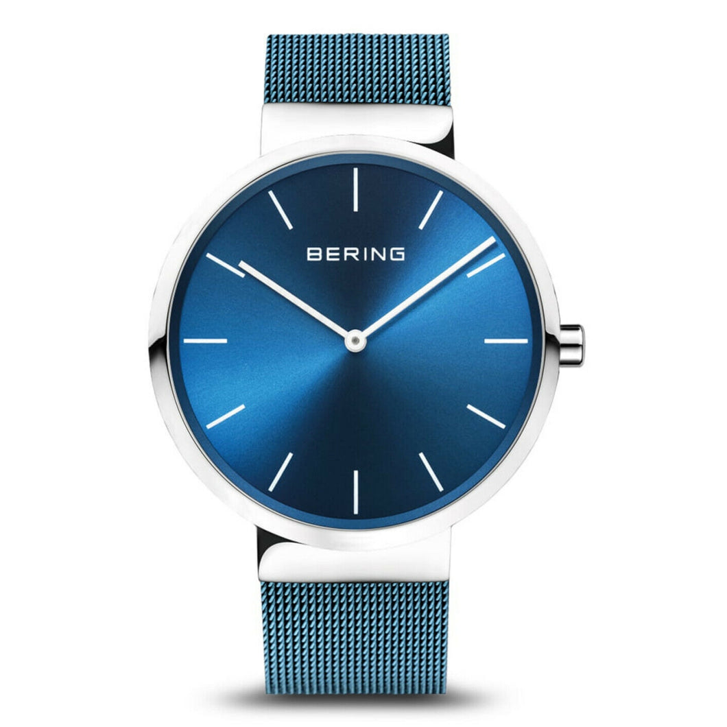 Bering Unisex Uhr Armbanduhr Classic Collection - 16540-308-1-g Meshband