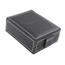 Laden Sie das Bild in den Galerie-Viewer, Ingersoll Schmuckbox Feuerzeugbox Leder Etui mittel schwarz
