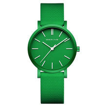 Laden Sie das Bild in den Galerie-Viewer, Bering Unisex Uhr Armbanduhr True Aurora - 16934-899-1 Silikon