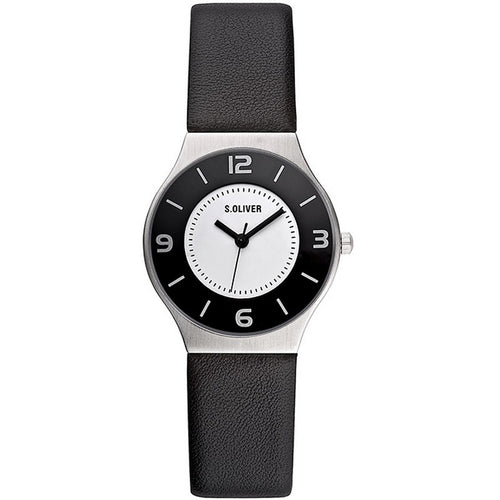s.Oliver Herren Uhr Armbanduhr Leder SO-1698-LQ