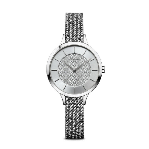 Bering Damen Uhr Armbanduhr Classic Collection - 17831-000 Edelstahl