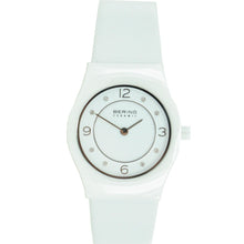 Laden Sie das Bild in den Galerie-Viewer, Bering Damen Uhr Armbanduhr Slim Ceramic - 32030-654 Leder