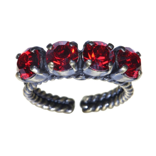 Konplott Ring Colour Snake orange Hyazinth SS 29