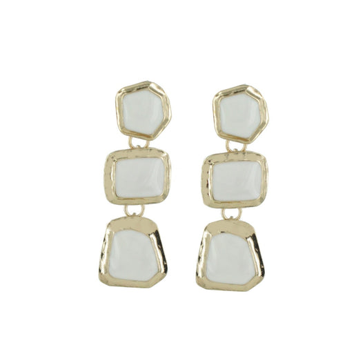 Esprit Damen Ohrringe Ohrstecker Gold Edelstahl EDER21973A000