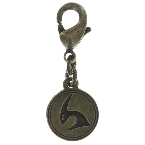 Konplott Anhänger Charm Zodiac Capricorn/Steinbock XS brass/silver