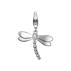 Esprit Anhänger Charms Silber Zirkonia Dragonfly ESCH90911A000