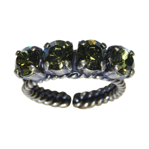Konplott Ring Colour Snake grün Khaki SS 29