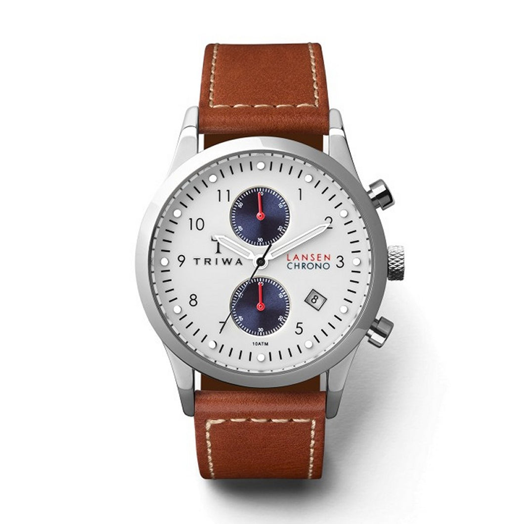 Triwa Unisex Uhr Armbanduhr LCST113-SC010215 Duke Lansen Chrono Leder