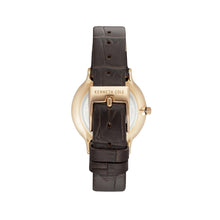 Laden Sie das Bild in den Galerie-Viewer, Kenneth Cole New York Damen Uhr Armbanduhr Leder KC15057001