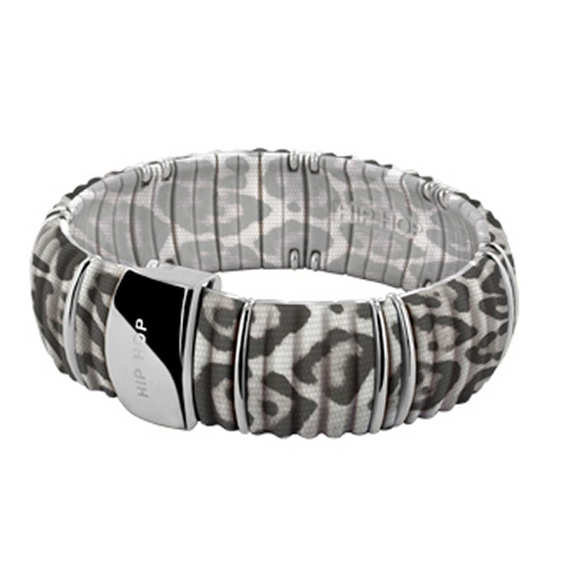 Hip Hop Damen Armband Armreif Silikon Kint HJ0142 leopard