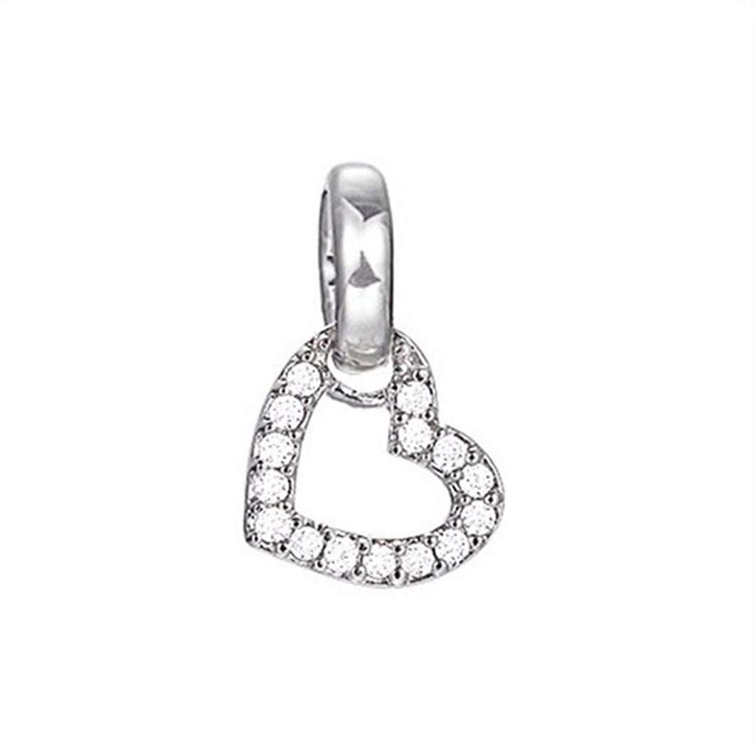 Esprit Anhänger Charms Bead Edelstahl JW50241 Zirkonia ESCH01614A000