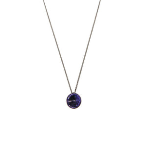 Konplott Halskette hängend Collier Rivoli lila Tansanit