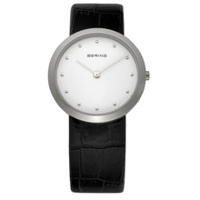 Laden Sie das Bild in den Galerie-Viewer, Bering Damen Uhr Armbanduhr Slim Classic - 10331-400-1 Leder