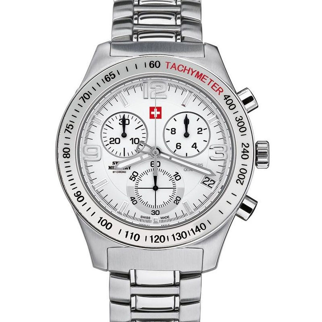 Swiss Military by Chrono Herren Uhr 20074ST-2M
