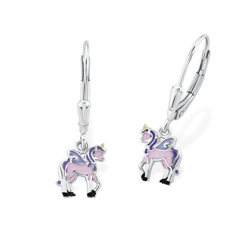 Prinzessin Lillifee Kinder Ohrringe Silber Einhorn Rosie 2013152