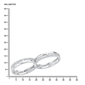 s.Oliver Jewel Damen Ring Silber Zirkonia Doppelring 201510
