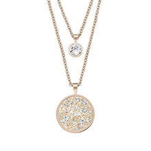 Laden Sie das Bild in den Galerie-Viewer, s.Oliver Jewel Damen Kette Collier Edelstahl IP Gold 2020328