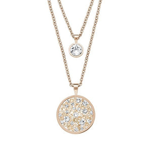 s.Oliver Jewel Damen Kette Collier Edelstahl IP Gold 2020328