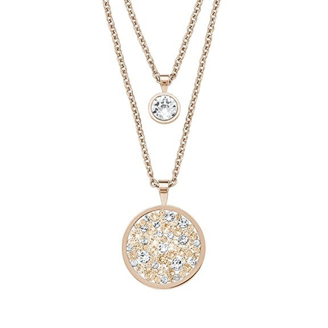 s.Oliver Jewel Damen Kette Collier Edelstahl IP Gold 2020328