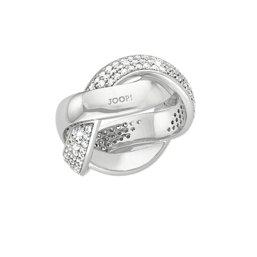 Joop Damen Ring Silber Zirkonia 202350