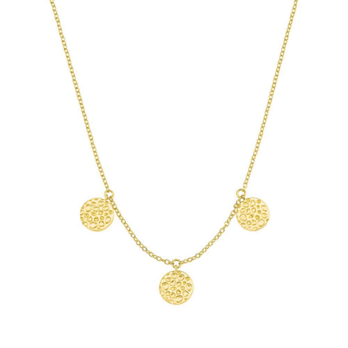 s.Oliver Jewel Damen Kette Halskette Silber gold Münzen 2027551