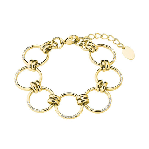 s.Oliver Jewel Damen Armband Armkette Edelstahl IP GOLD 2027627