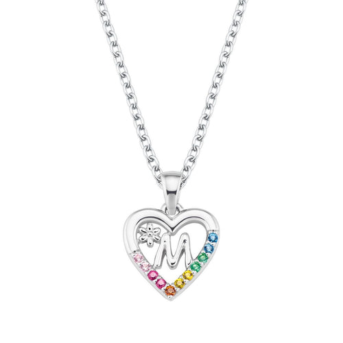 Prinzessin Lillifee Kinder Halskette Silber Buchstabenkette M Mädchen 2027886