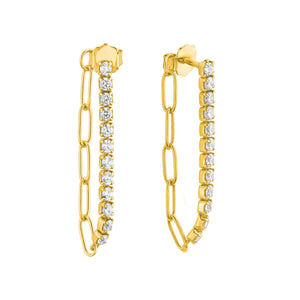 s.Oliver Jewel Damen Ohrringe Ohrstecker Silber gold Zirkonia 2028514